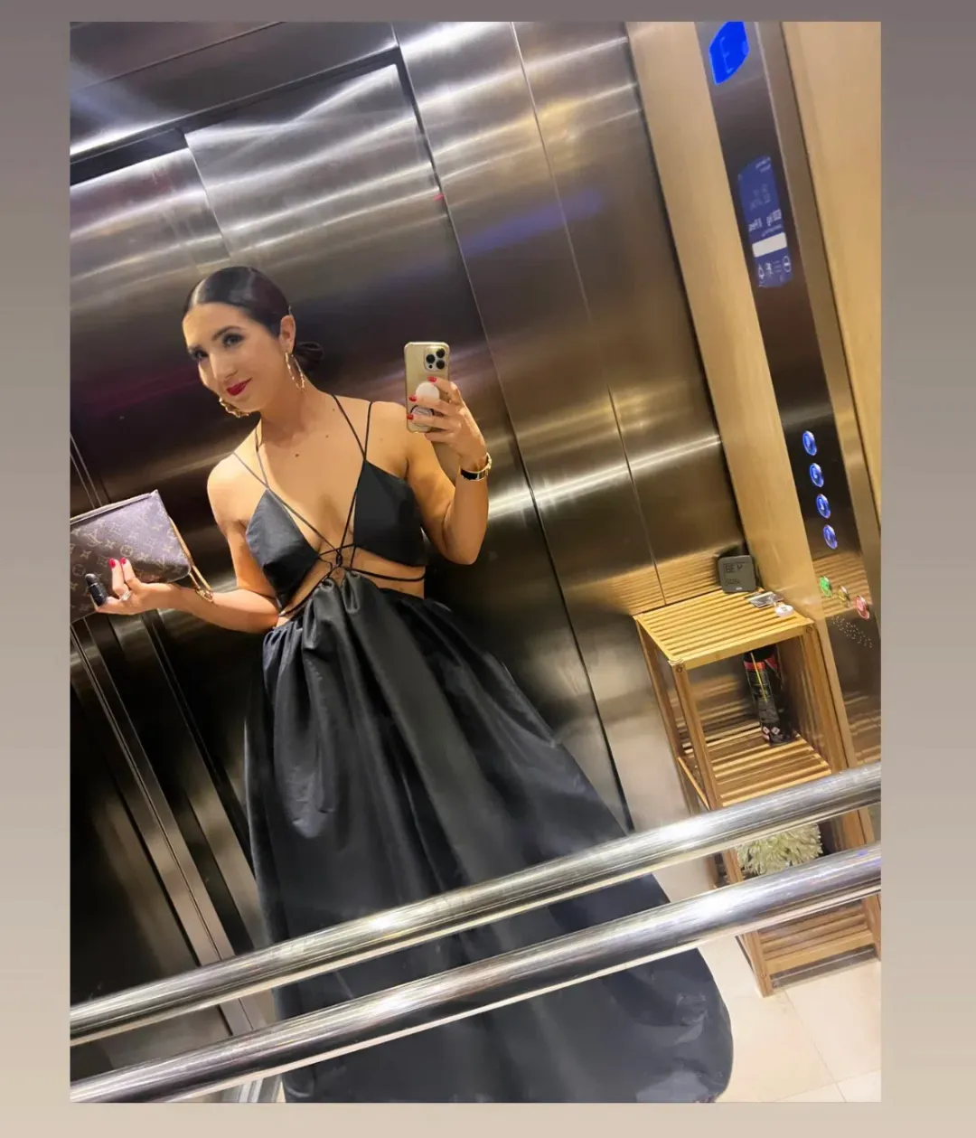 Helen O'Connor Super Nova Gown in Black Size 10 for rent on The Volte - main image