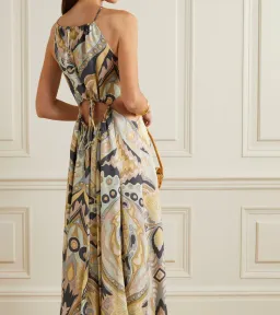 Cult Gaia Aphrodite Gown Aloe Multi Size XS / Au 6 for rent on The Volte - image 5