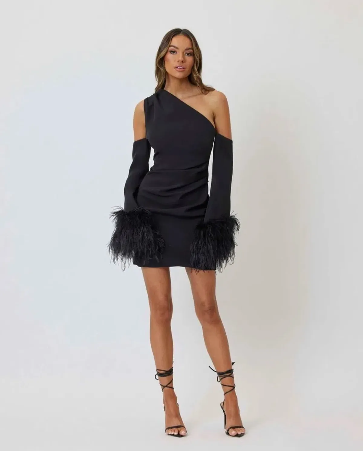 Bianca and Bridgett Dezi Mini Dress Black Size 8 / S for rent on The Volte - main image