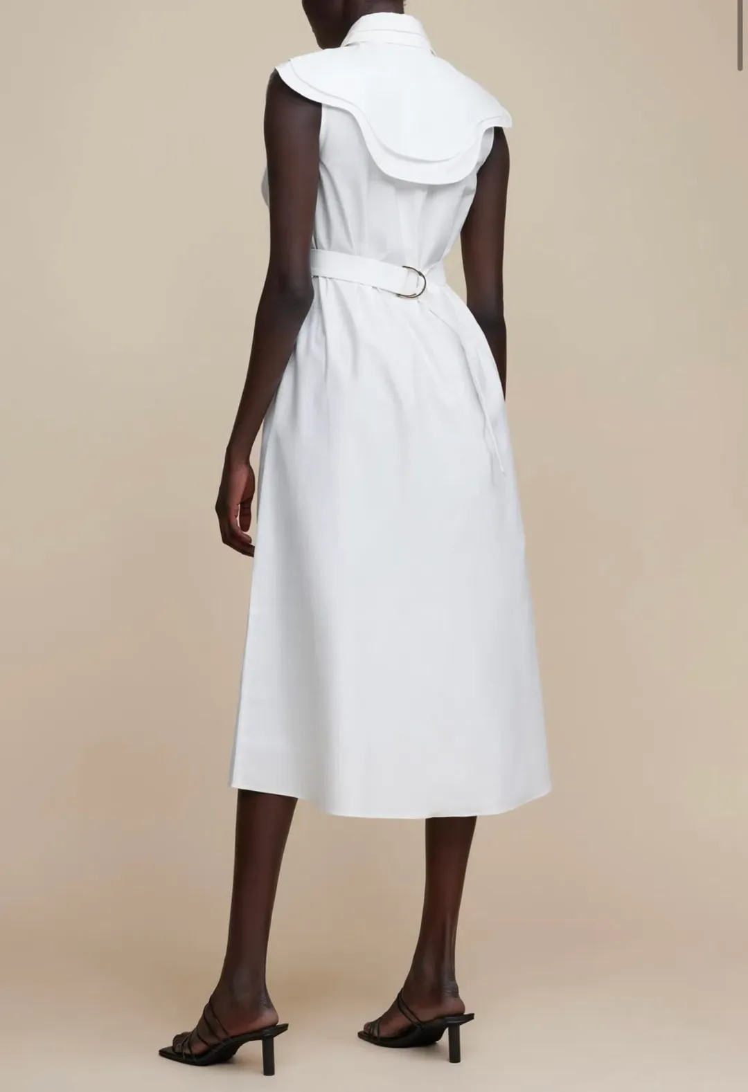 Acler Hume Dress White Size AU 6 for rent on The Volte - main image