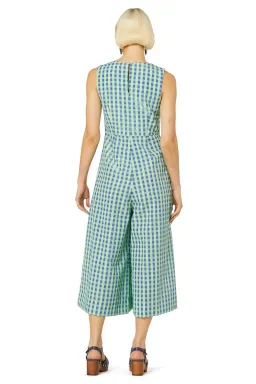 Gorman Stay In Check Pantsuit Green Size AU 16 for rent on The Volte - image 4