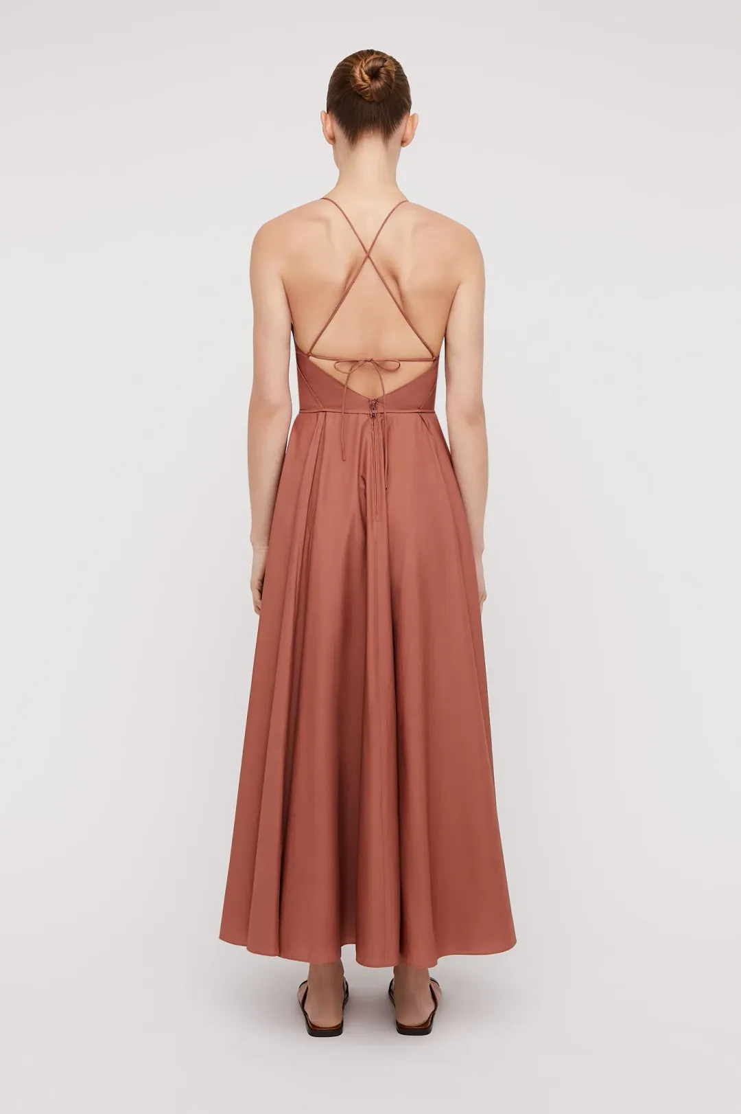 Scanlan Theodore Parachute Ankle Length Dress Sienna Size 10 for rent on The Volte - main image
