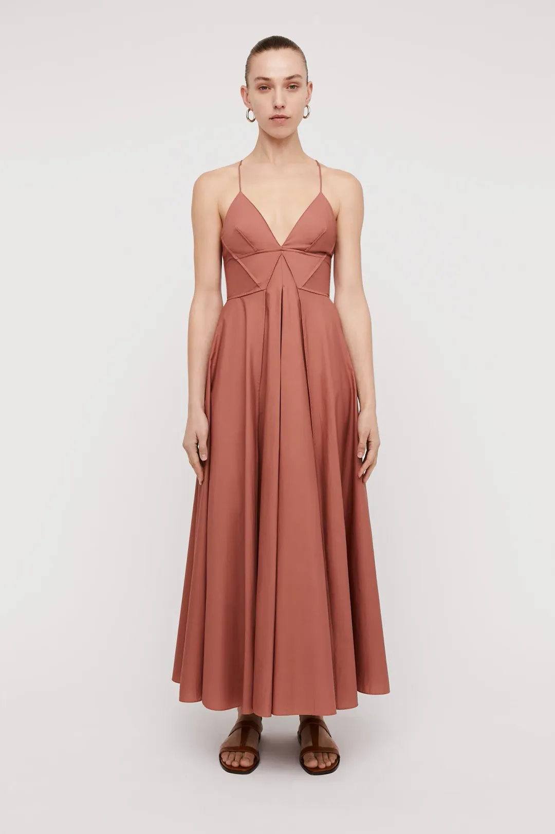 Scanlan Theodore Parachute Ankle Length Dress Sienna Size 10 for rent on The Volte - main image