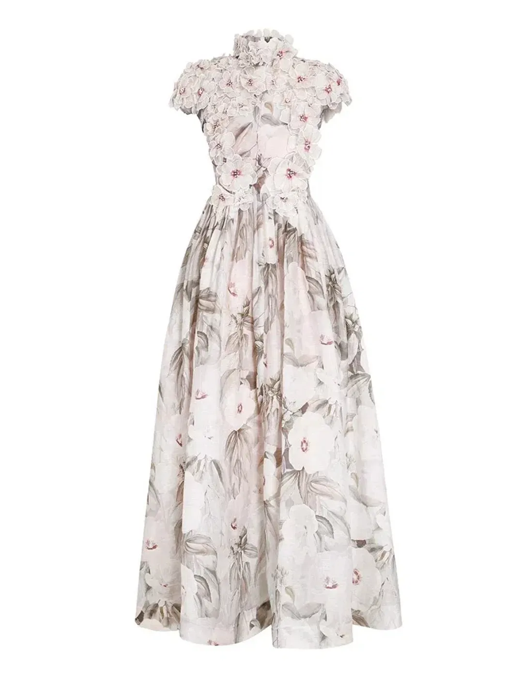 Zimmermann Botanica Rose Mallow Gown Floral Size 0/ AU 8 for rent on The Volte - main image