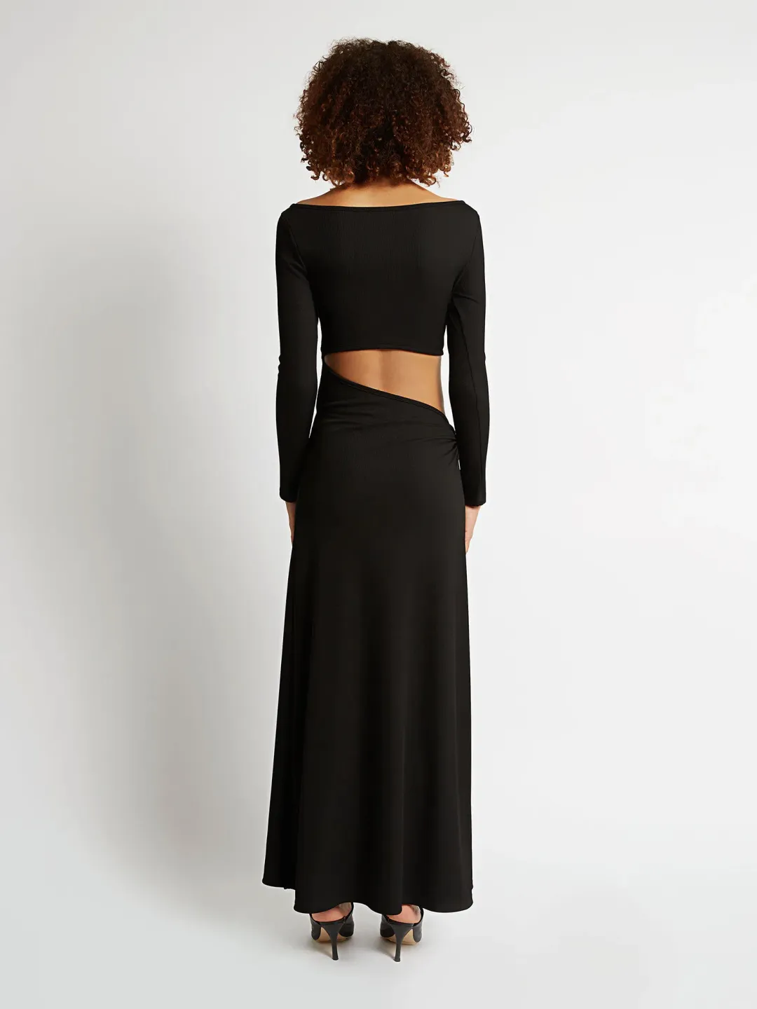 Christopher Esber Dual Escape Orbit Long Sleeve Black Size 6 for rent on The Volte - main image