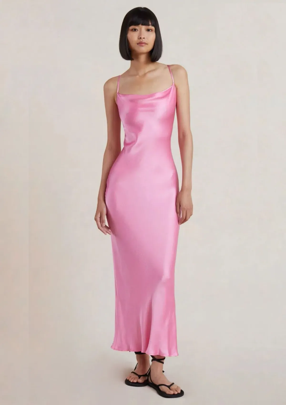 Bec & Bridge Malyka Dress Pink Size 8 for rent on The Volte - main image