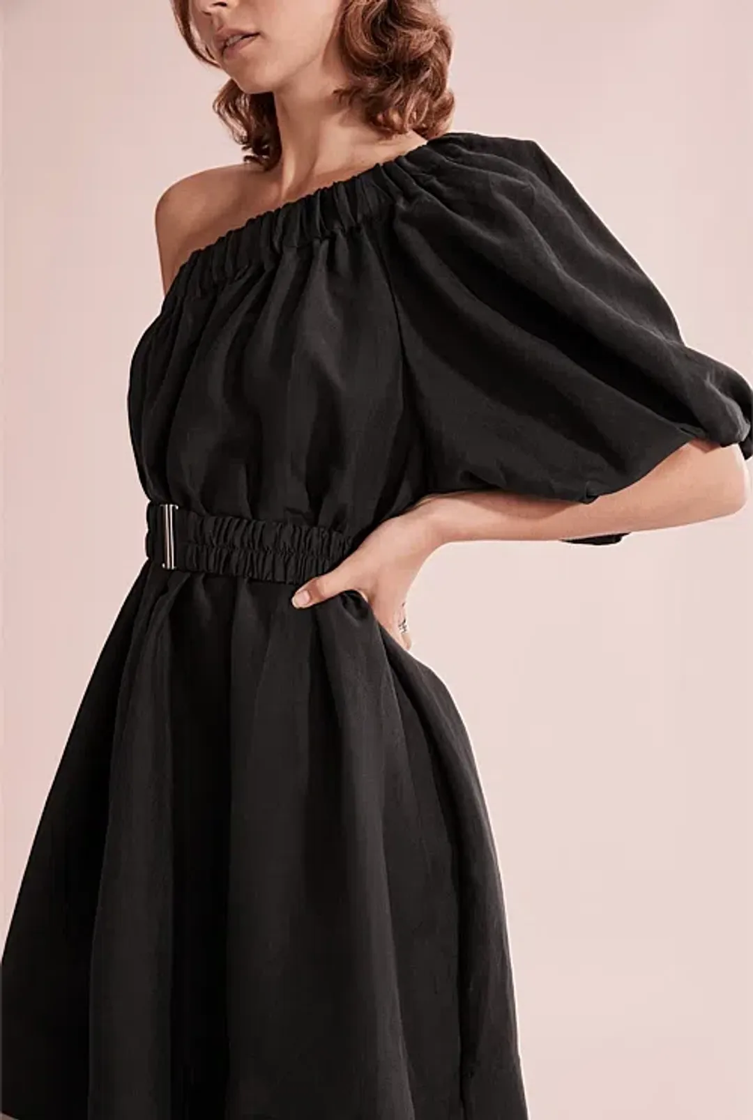 Country Road One Shoulder Dress for rent on The Volte - main image