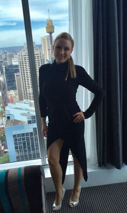 MISHA Allegra Dress Black Size 10/M for rent on The Volte - image 3