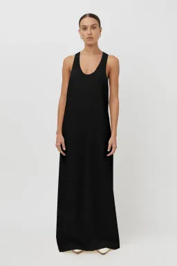 Camilla And Marc Toledo Racer Back Dress Black Size 8 for rent on The Volte - image 1