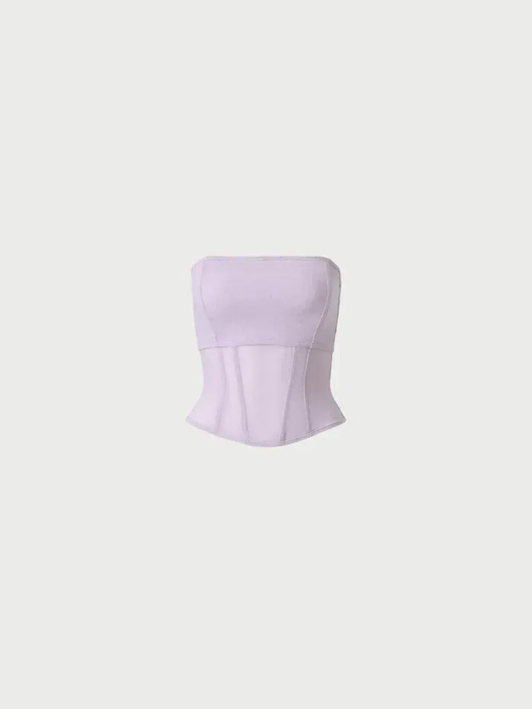 Viktoria and Woods Rome Bustier Corset Top Lilac Purple Size AU 8 for rent on The Volte - main image