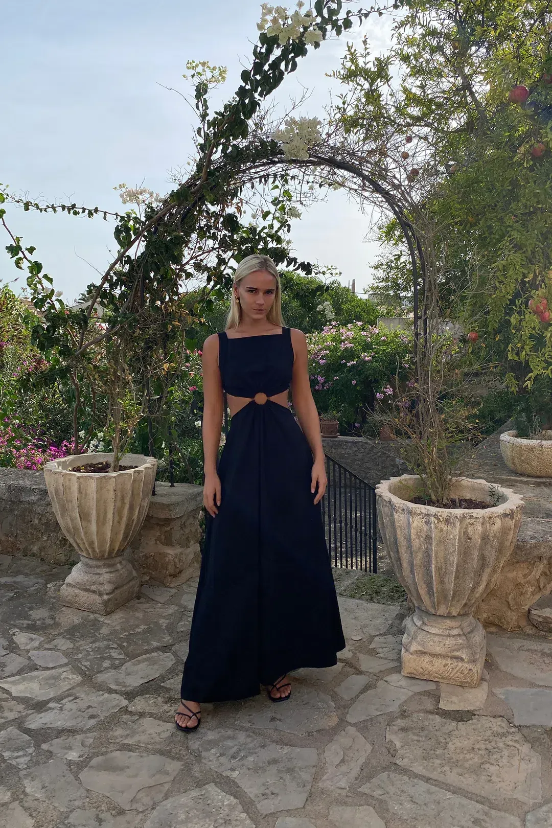 Hansen & Gretel Paros Dress Black Size S / Au 8 for rent on The Volte - main image