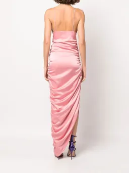Paris Georgia Fred Bustier Ruched Maxi Dress Pink Size 8 for rent on The Volte - image 2