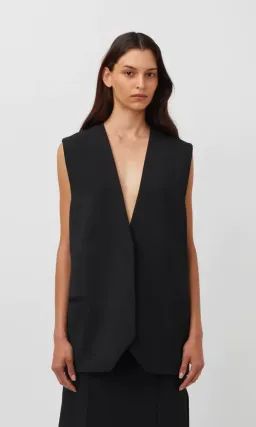 Camilla and Marc Valentina Vest Black Size 6 for rent on The Volte - image 2