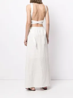 Sir the Label Ambroise Open Back Gown White Size 1 / Au 8 for rent on The Volte - image 2