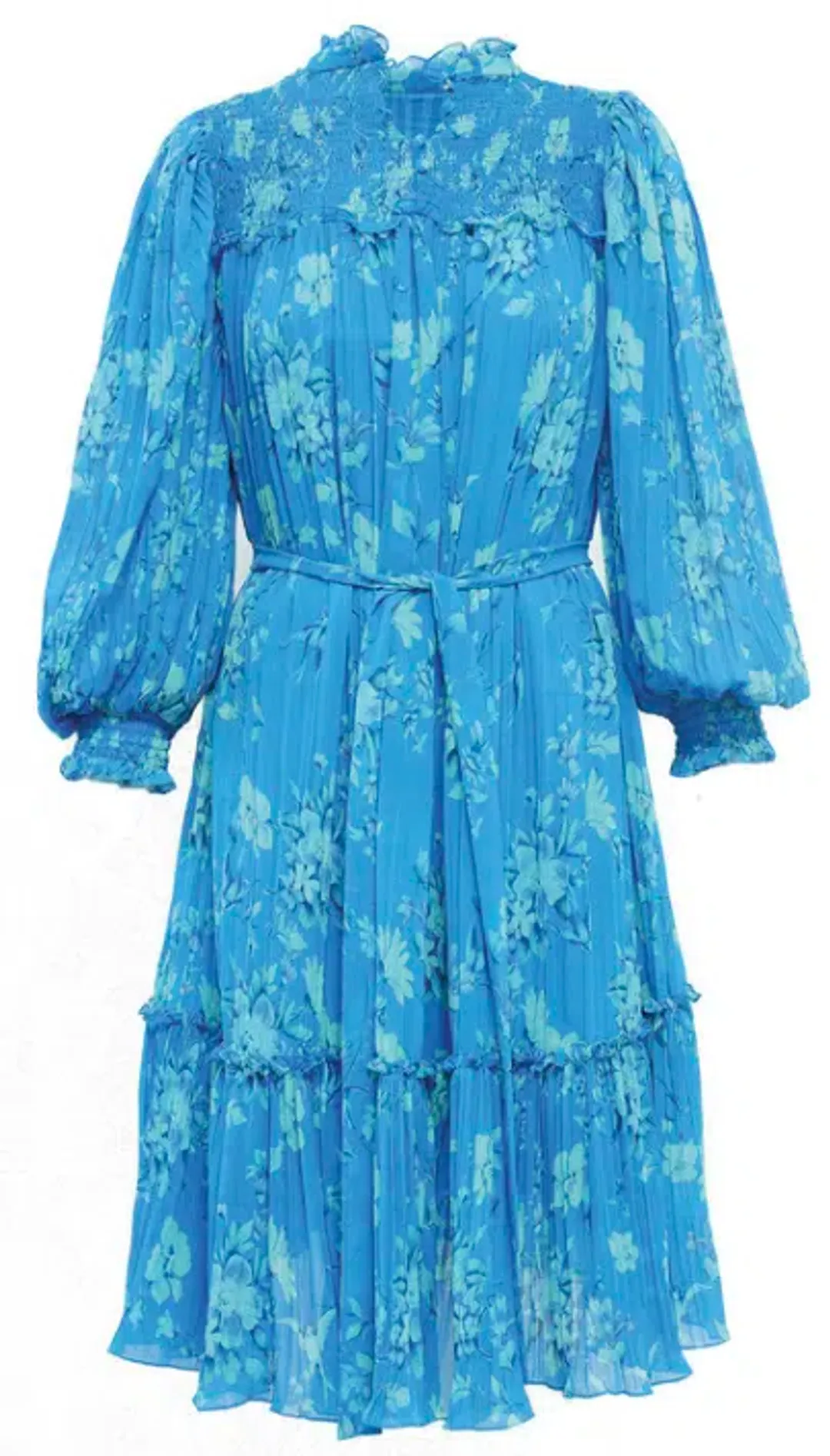 Coco Ribbon Steller Dress Malibu Blue Size S/AU 10 for rent on The Volte - main image