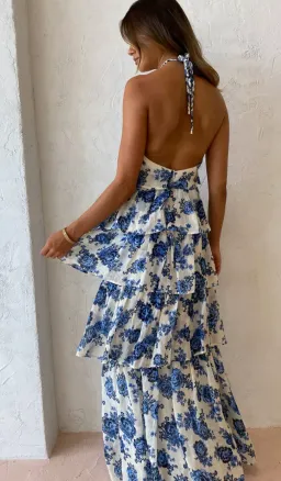 By Nicola Water Lily Maxi Dress Rosie Size 10 for rent on The Volte - image 3