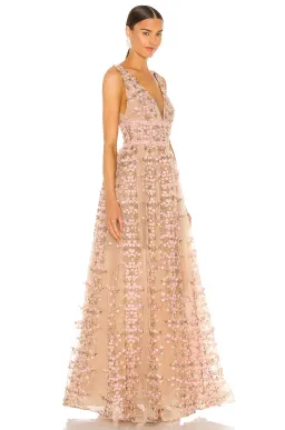 Bronx and Banco Megan Maxi Dress Rose Size 10 for rent on The Volte - image 2