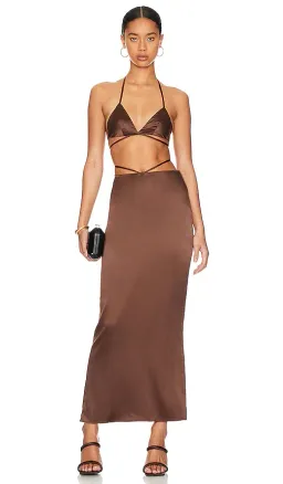 Superdown Lilja Top Skirt Set Revolve Size 8 for rent on The Volte - image 1