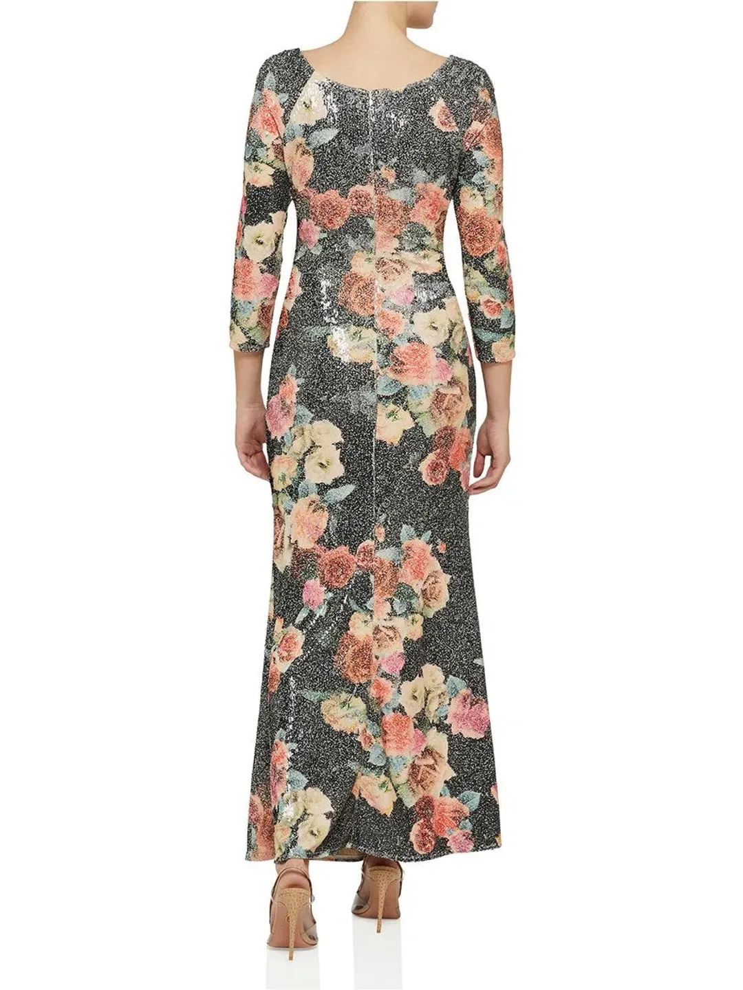 Moss and Spy Matisse Gown Floral Size 10 for rent on The Volte - main image