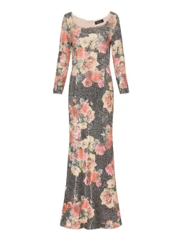 Moss and Spy Matisse Gown Floral Size 10 for rent on The Volte - image 4