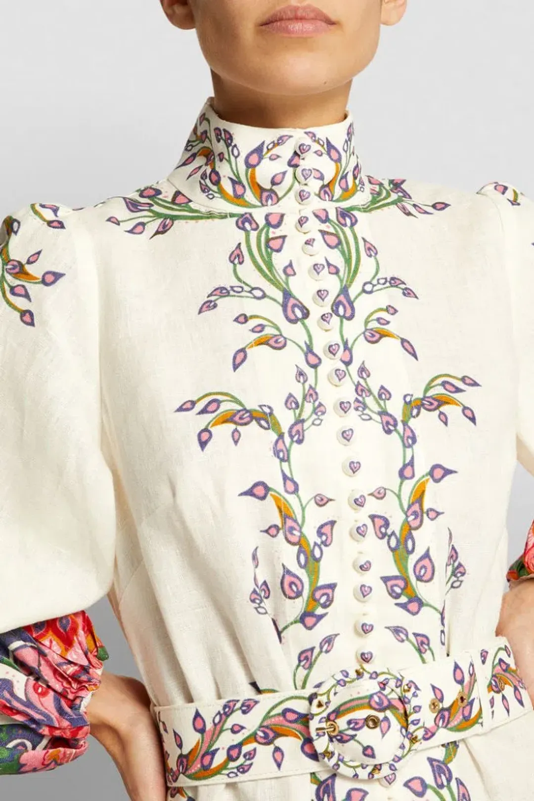 Zimmermann Lovestruck Mini Dress Tunic Size 3/AU 14 for rent on The Volte - main image