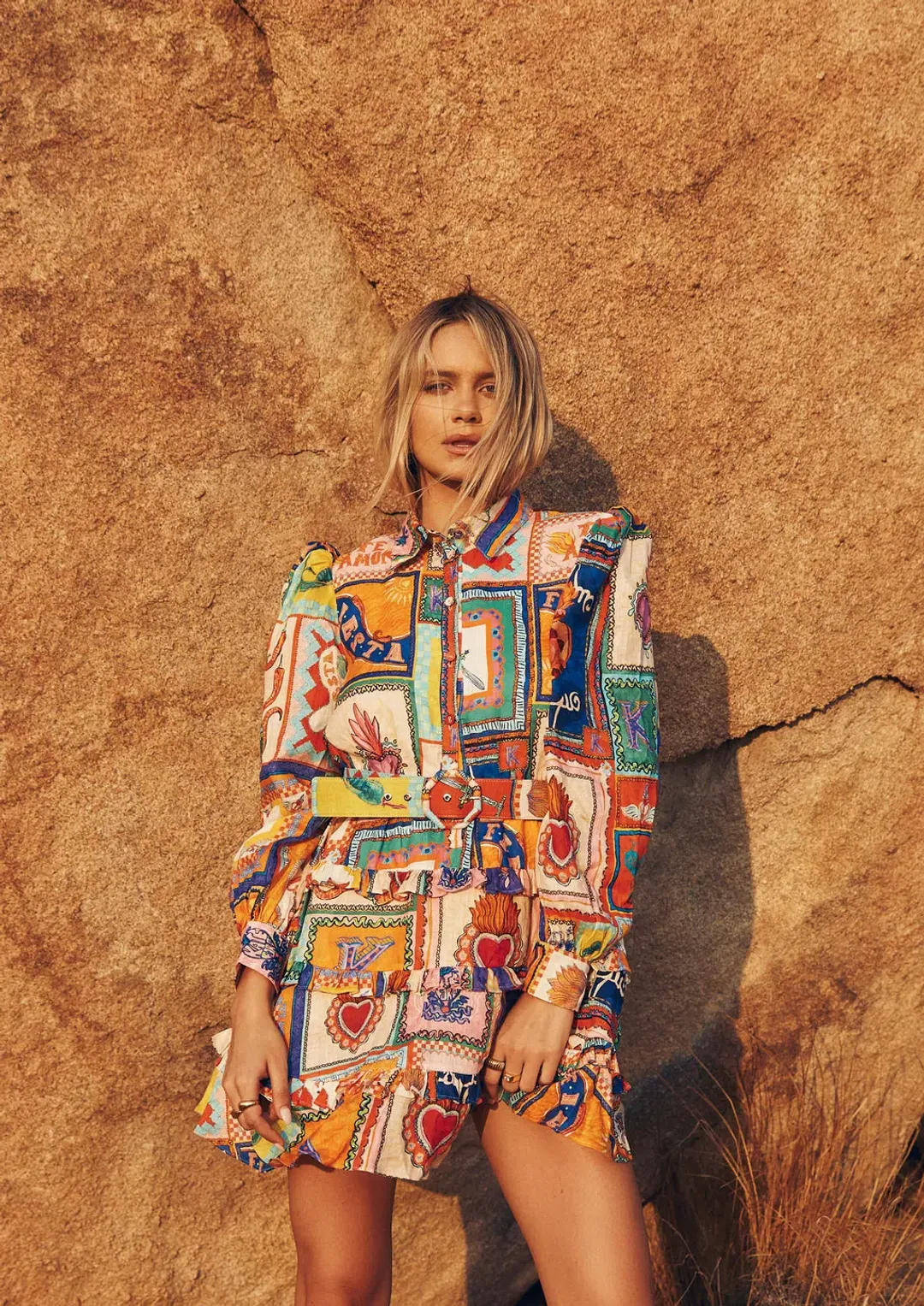 Kate Ford Viatoris Layered Dress Wayfarer Size 12 for rent on The Volte - main image