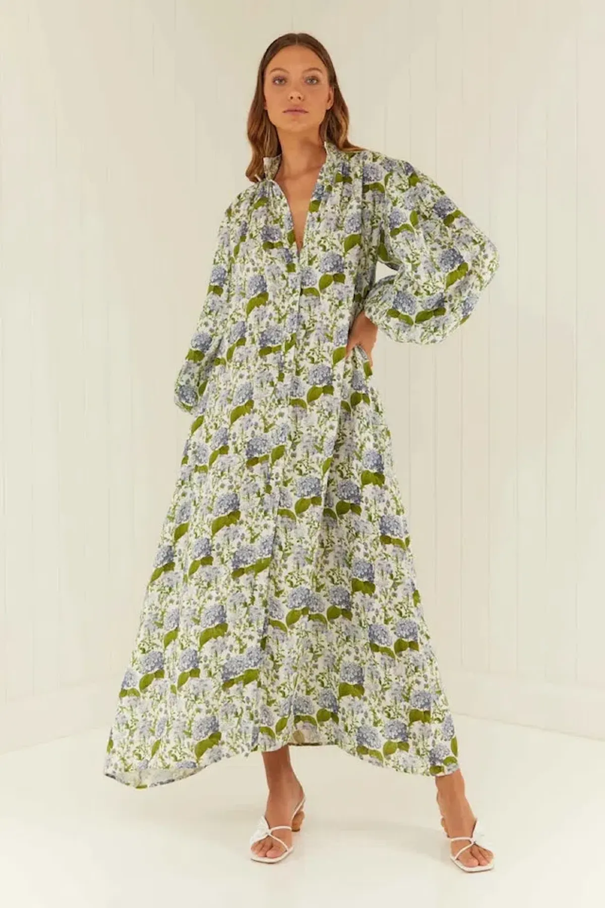 Palm Noosa The Noddy Dress Floral Size 14  for rent on The Volte - main image