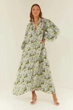 Palm Noosa The Noddy Dress Floral Size 14  for rent on The Volte - image 1