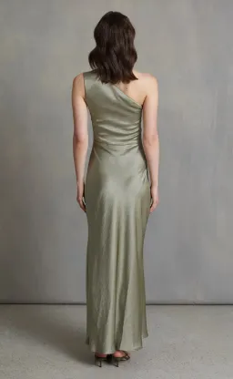 Bec & Bridge The Dreamer Asym Dress Sage Size 10 for rent on The Volte - image 2