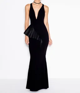 Sheike Olivia Maxi Dress Black Size 16  for rent on The Volte - image 2
