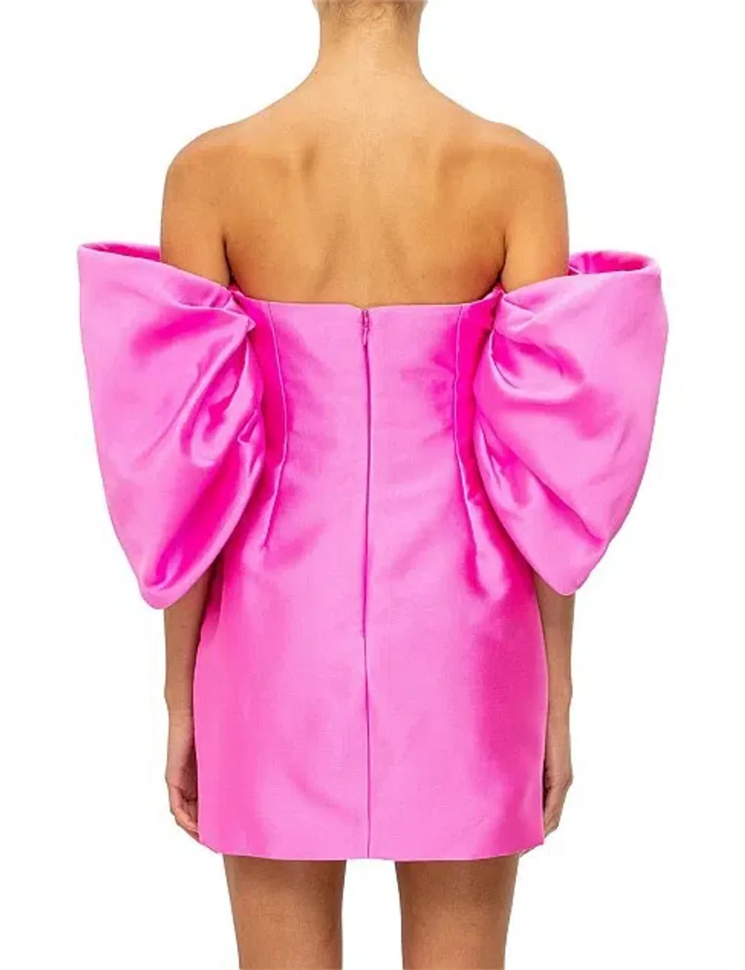 Solace London Elina Mini Dress Pink US 6 /AU 10 for rent on The Volte - main image