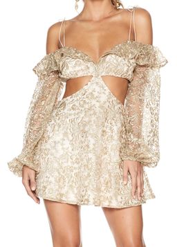 GOLDEN HOUR DRESS - GOLD for rent on The Volte - image 5