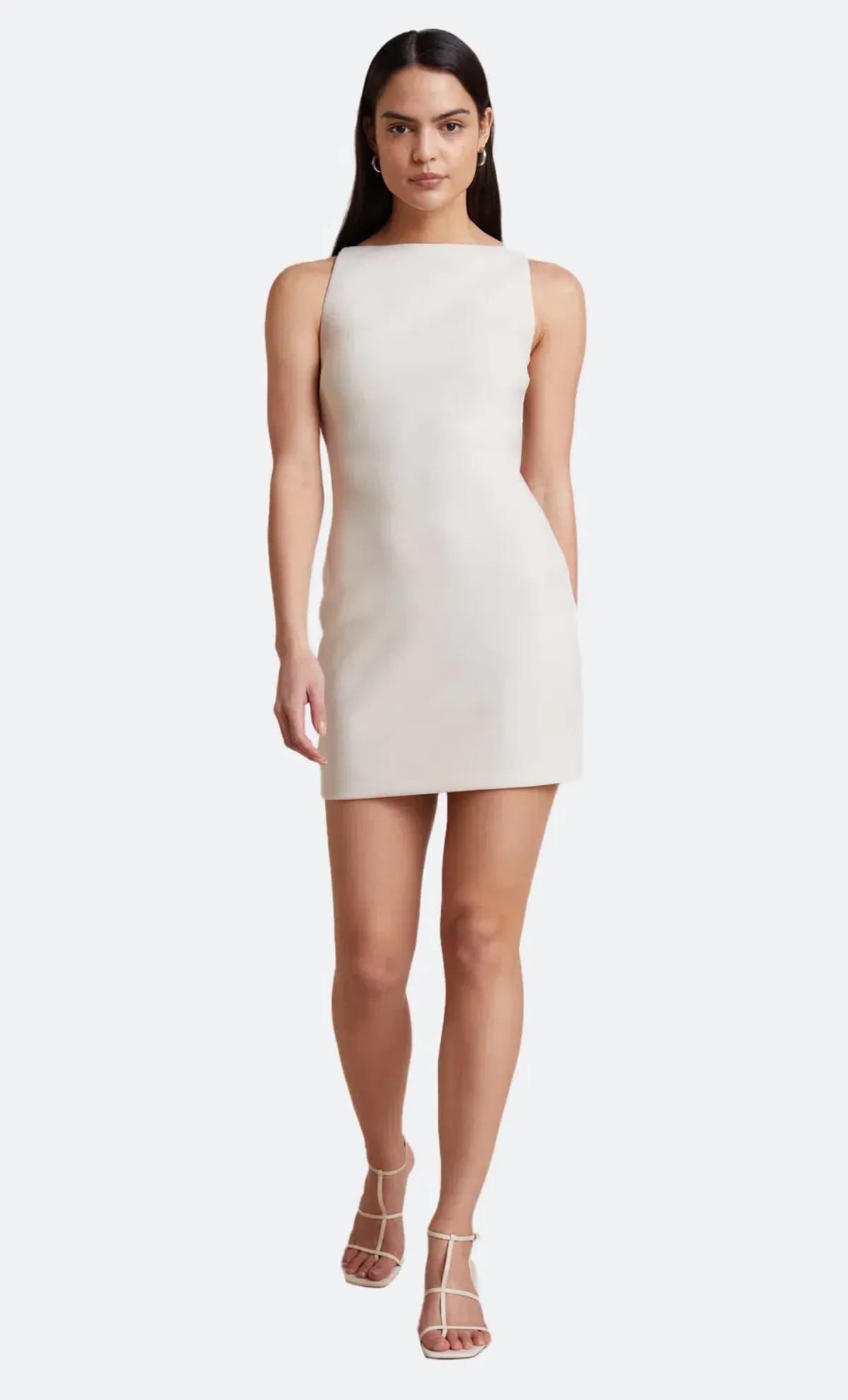 Bec & Bridge Clover Mini Dress in Vanilla Bean Cream Size AU 8 for rent on The Volte - main image