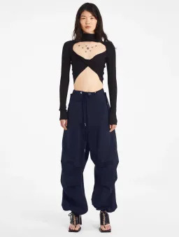 Dion Lee Parachute Pant Dark Navy Size S / Au 8 for rent on The Volte - image 1