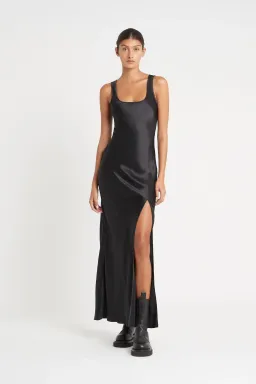 Sir the Label Editta Bias Dress Black Size 2 / AU 10 for rent on The Volte - image 1