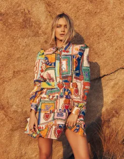 Kate Ford Viatoris Mini Dress Multi Size 2 / Au 10 for rent on The Volte - image 1