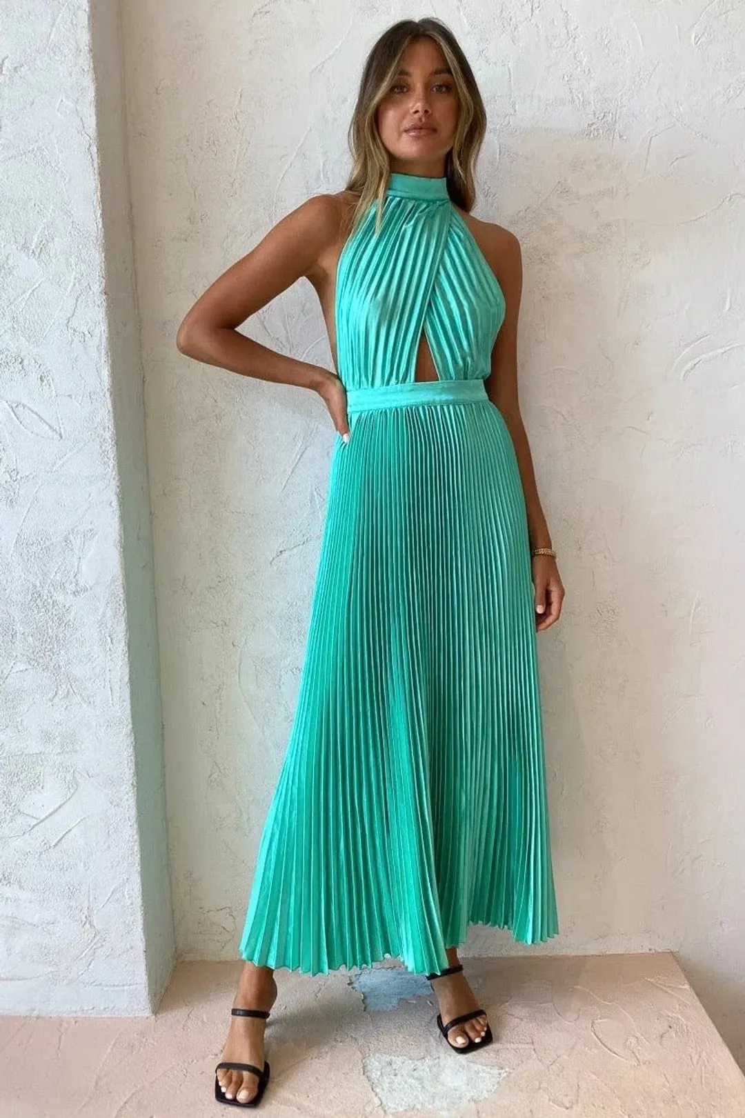 L’Idee Renaissance Gown Marine Size 8 for rent on The Volte - main image