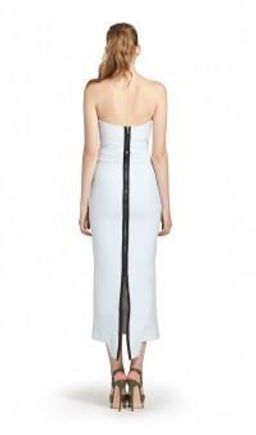 Maticevski blue emulate bustier and skirt size 6 for rent on The Volte - image 2