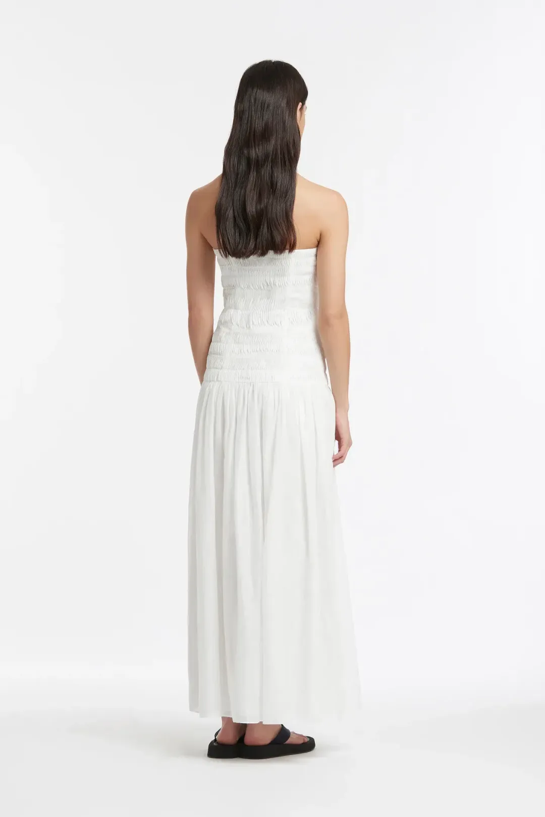 Sir The Label Xanthe Dress Ivory White Size 1 / AU 8 for rent on The Volte - main image