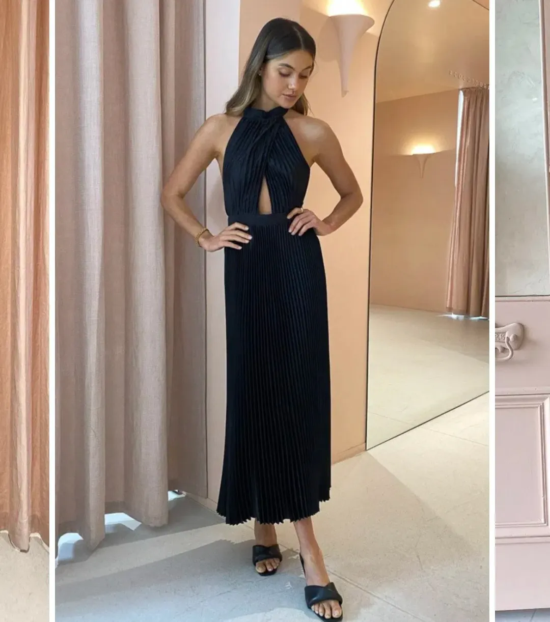 L'Idee Renaissance Gown Black Size AU 8 for rent on The Volte - main image