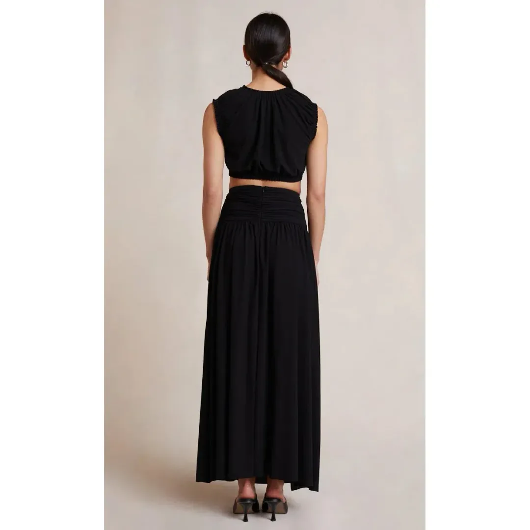Bec & Bridge Minx Top & Maxi Skirt Black Size AU 6 for rent on The Volte - main image