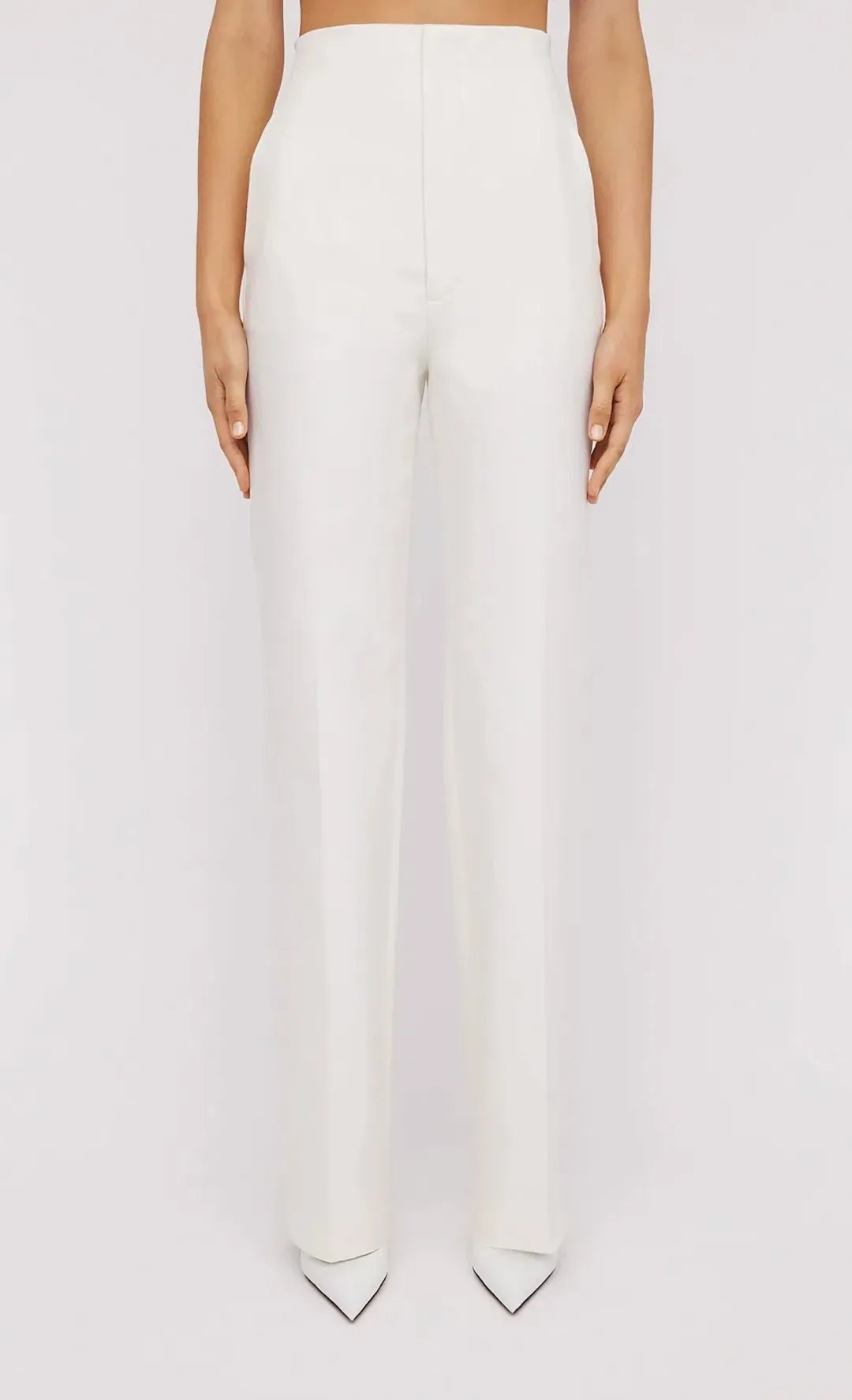 Scanlan Theodore Double Cotton Waistcoat and Trousers Set Alabaster Size 8  for rent on The Volte - main image