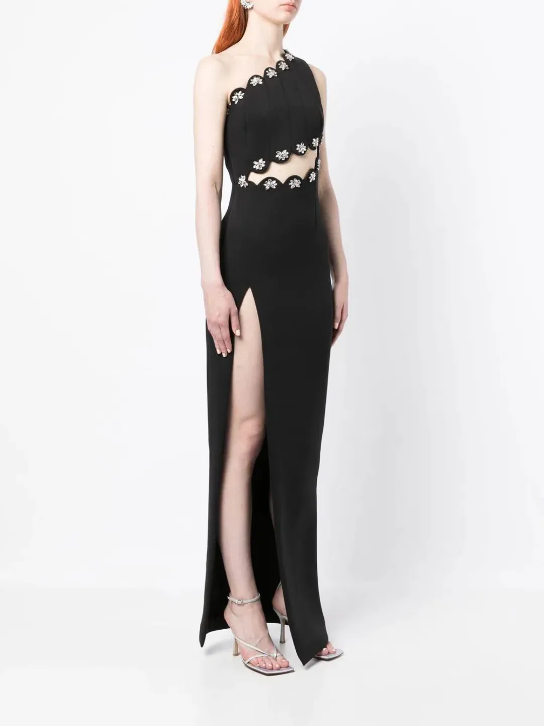 Rachel Gilbert Stella Gown Black Size 0 / AU 6 for rent on The Volte - main image