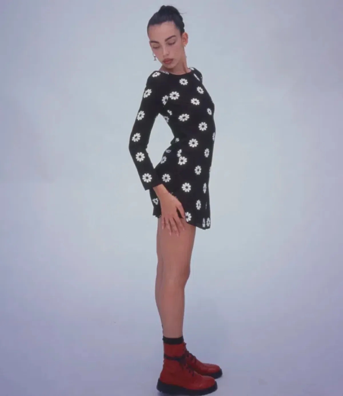 Realisation Par Cosima 90’s Daisy Dress Print Size 8  for rent on The Volte - main image