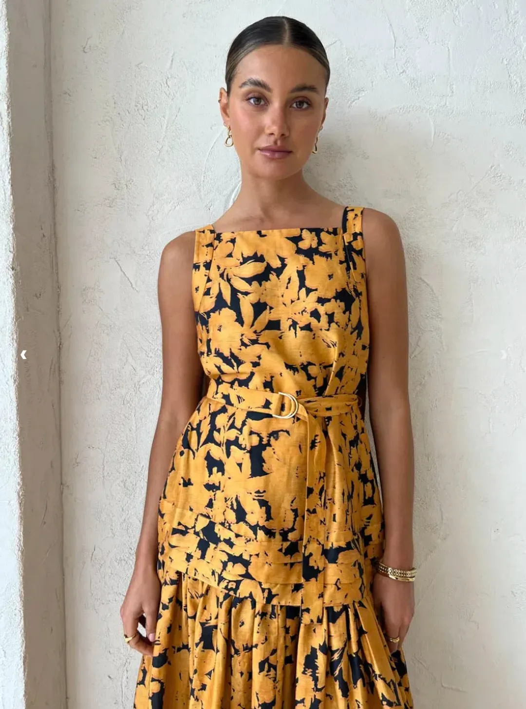 ACLER Astoria Dress in Night Garden Size 10 for rent on The Volte - main image