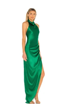 Amanda Uprichard Samba Gown Green Size 10 for rent on The Volte - image 2