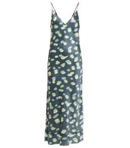Lee Mathews Bella Printed Silk Satin Slip Dress Print Size 6 for rent on The Volte - image 3