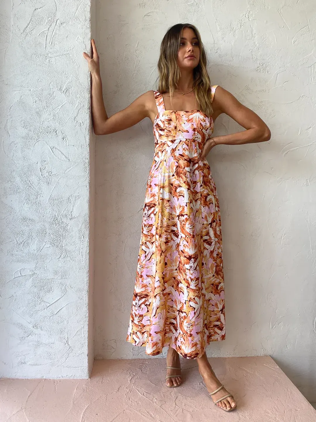 Acler Withington Dress in Lilac Blush Size 10  for rent on The Volte - main image