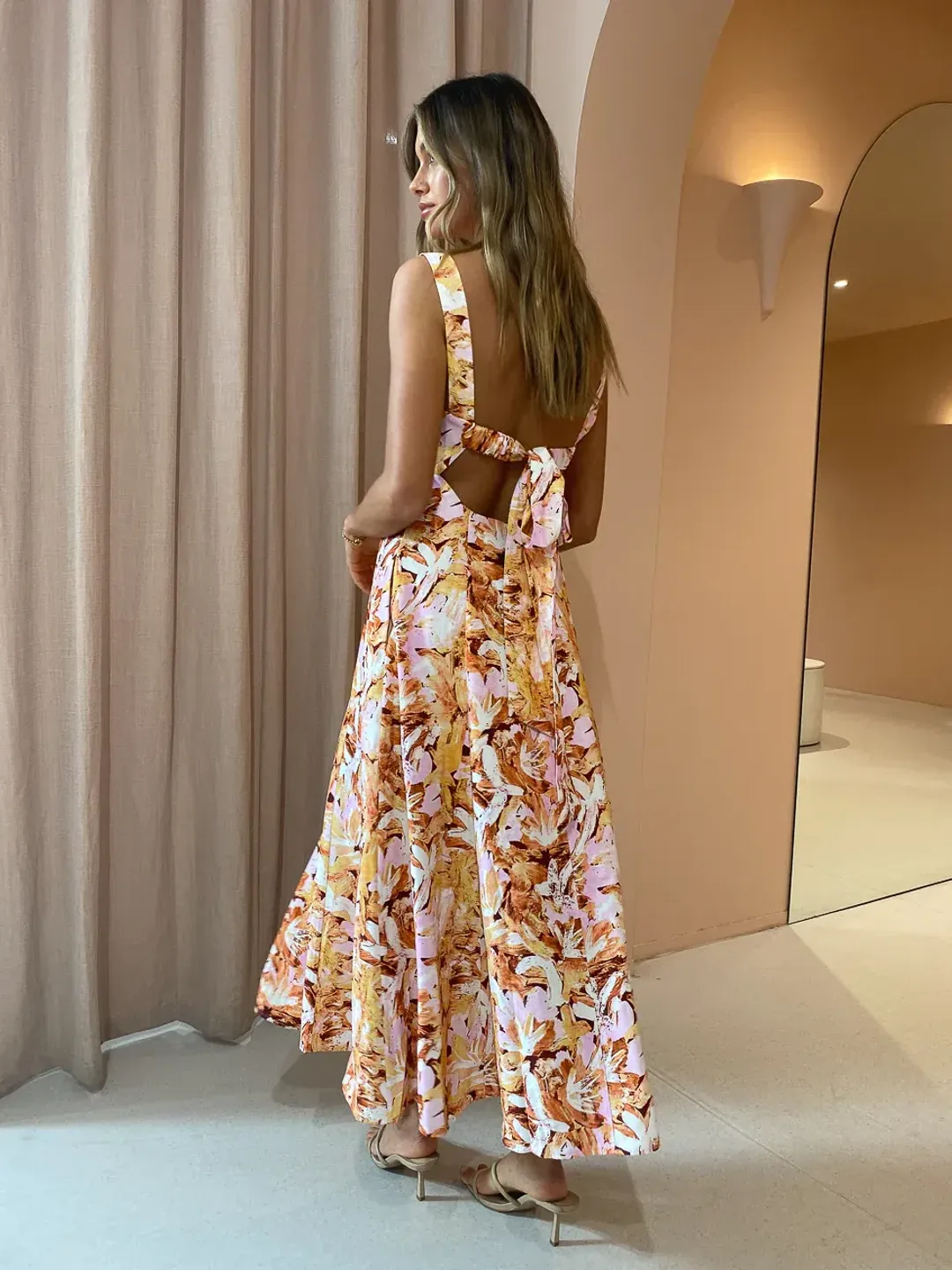 Acler Withington Dress in Lilac Blush Size 10  for rent on The Volte - main image