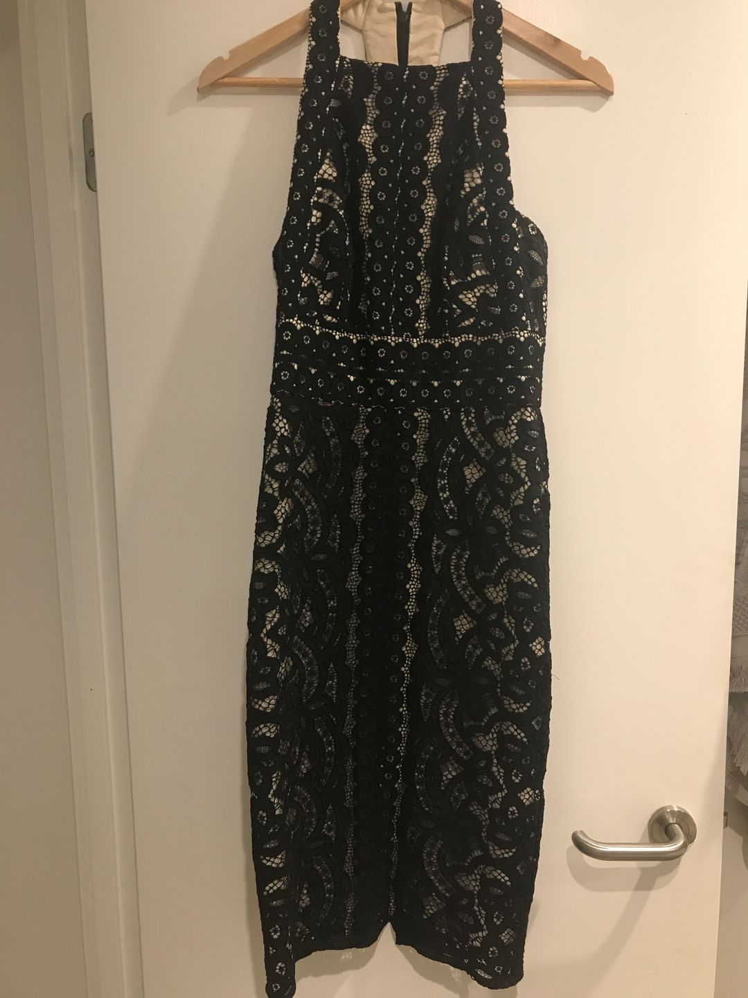 Lover the label poppy rose halter dress for rent on The Volte - main image